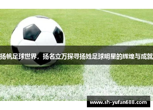 扬帆足球世界，扬名立万探寻扬姓足球明星的辉煌与成就